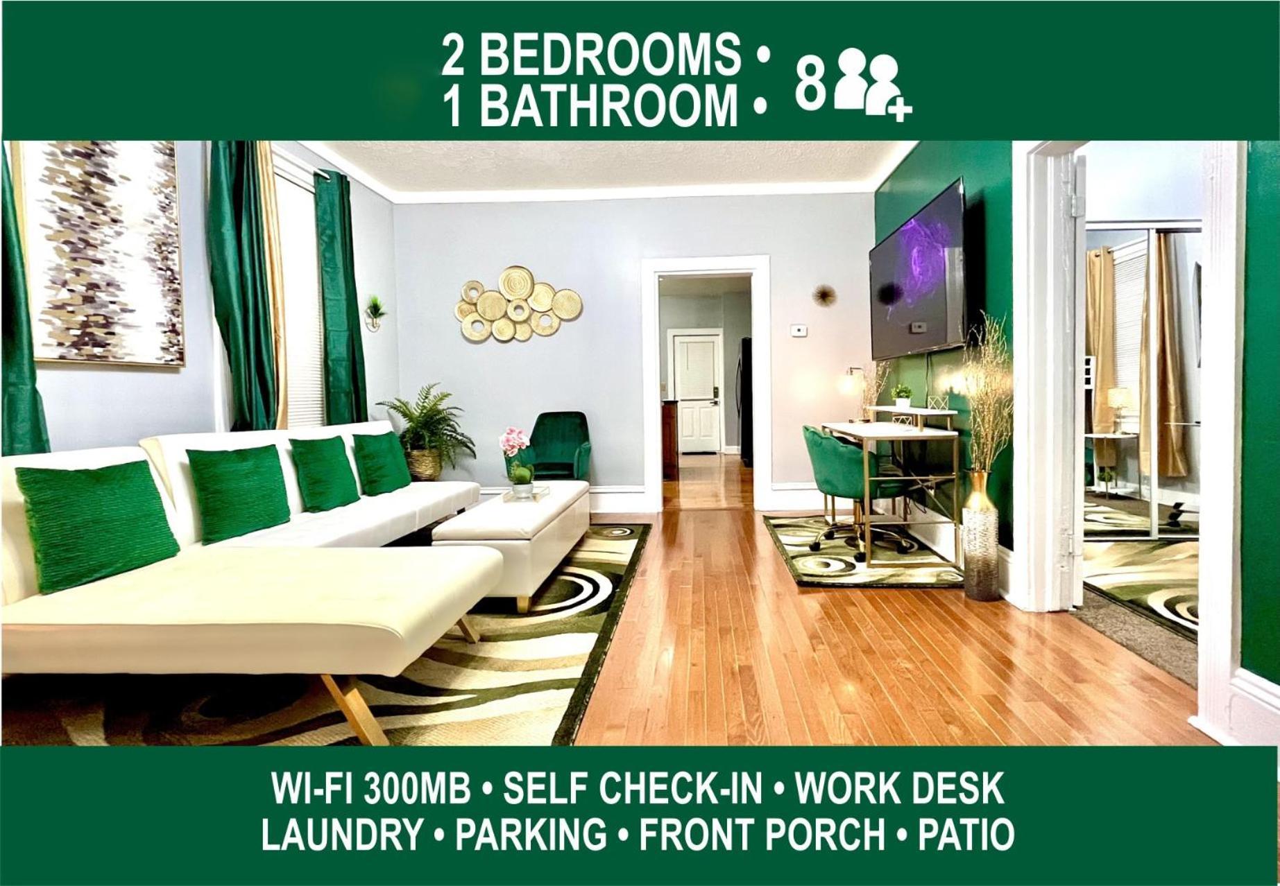 The Tremont Emerald - By Christmas Story House - Historic Charm & Modern Comfort Near Downtown With Parking, 300Mb Wifi & Self Check-In Cleveland Exterior foto